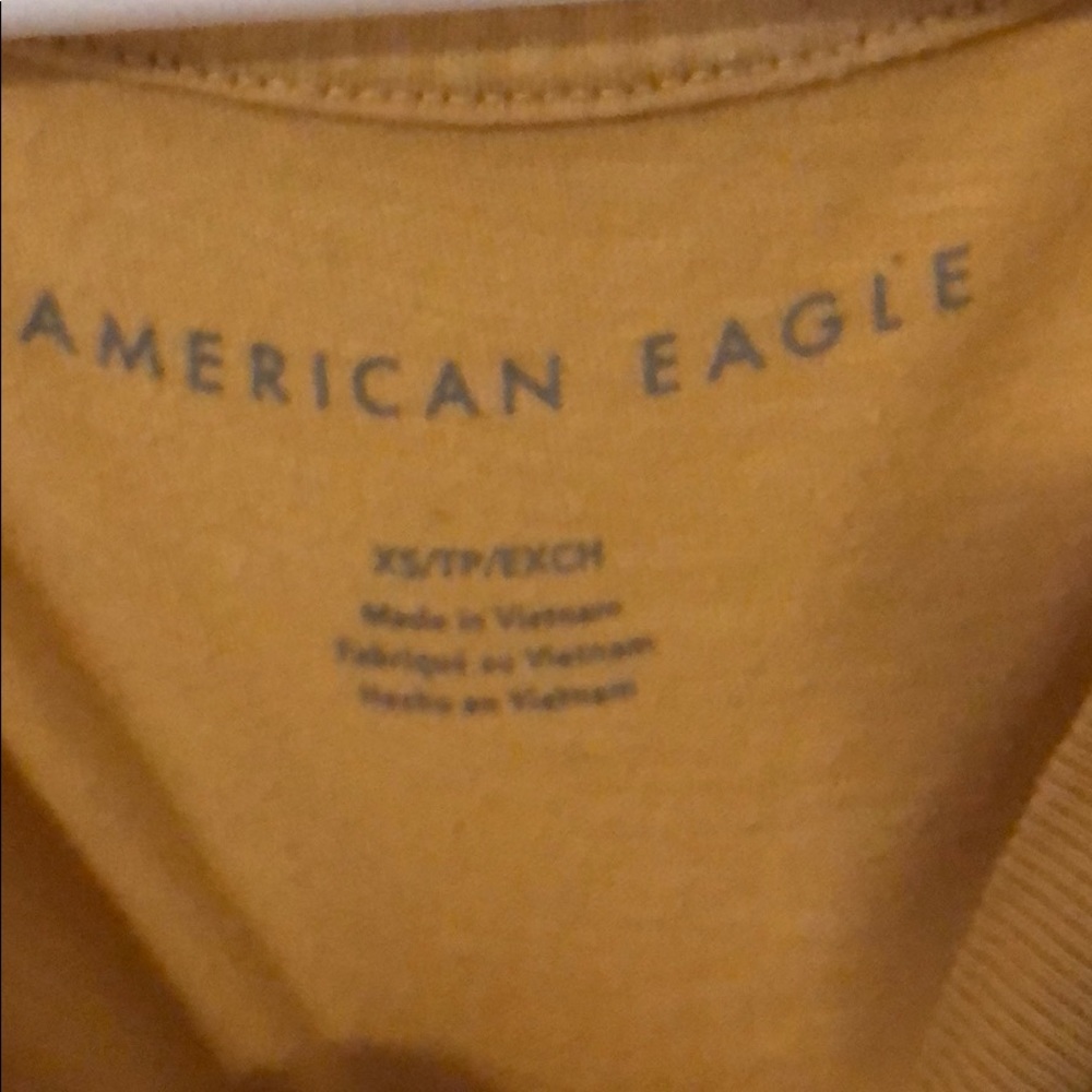 Yellow American eagle tee - Picture 2 of 2